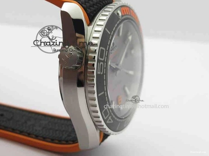 0313 UrbanStyle Planet Ocean 2016 43.5mm SS OM 1:1 Best Edition Gray Dial On Black Nylon Strap A 8168